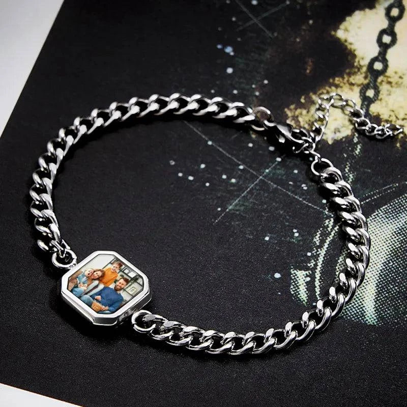 Custom Heat-Reveal Photo Bracelet