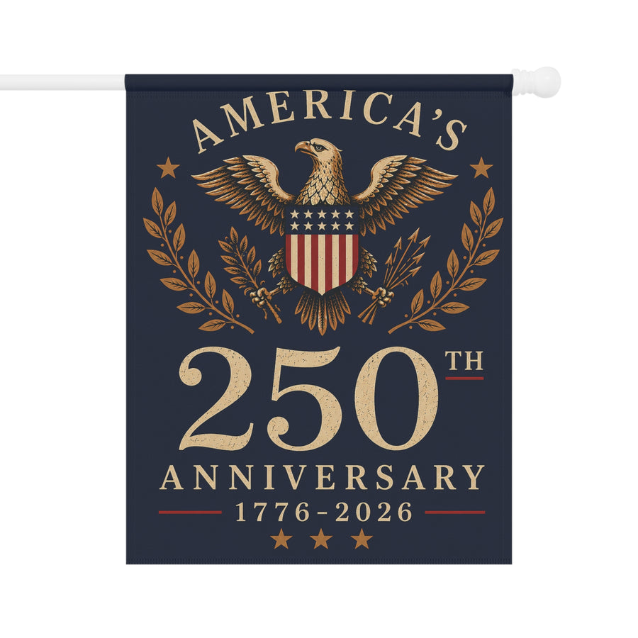 Patriotic Eagle Garden & House Banner