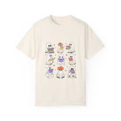 Halloween Ghosts Reading T-shirt