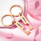 Custom Spotify Code Keychain - Scannable Music Couple Keychains