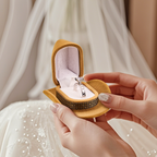 Personalized Cowboy Hat Ring Box - Custom Initials Proposal Gift