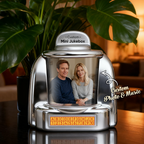 Custom Retro Jukebox Speaker - Personalized Photo Music Player