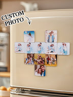 Custom Photo Fridge Magnet Frame - Acrylic Square Refrigerator Magnet