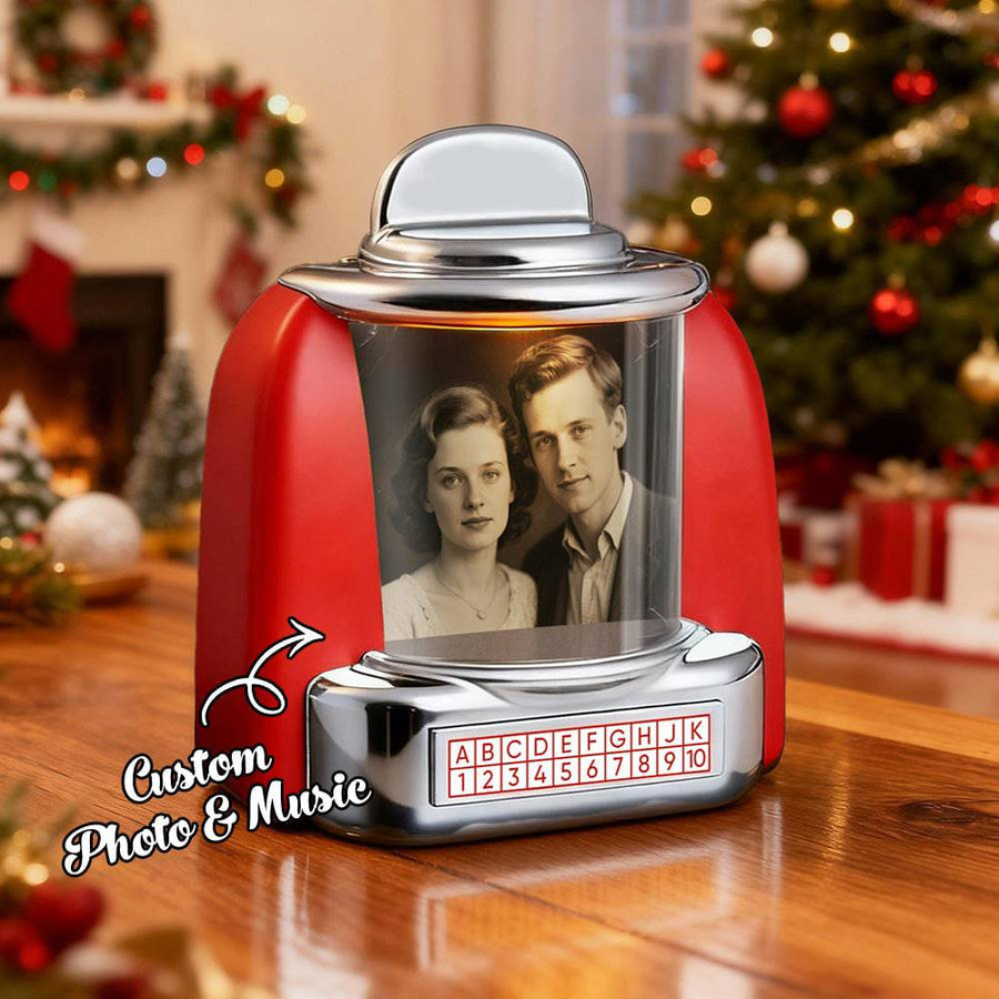 Custom Photo and Music Retro Jukebox Speaker