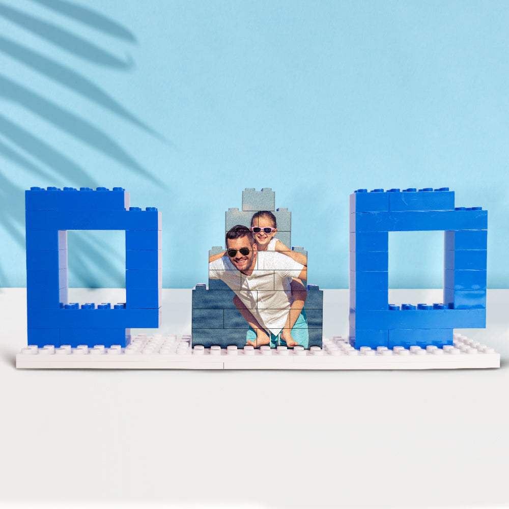 Custom Photo Block Puzzle for Dad
