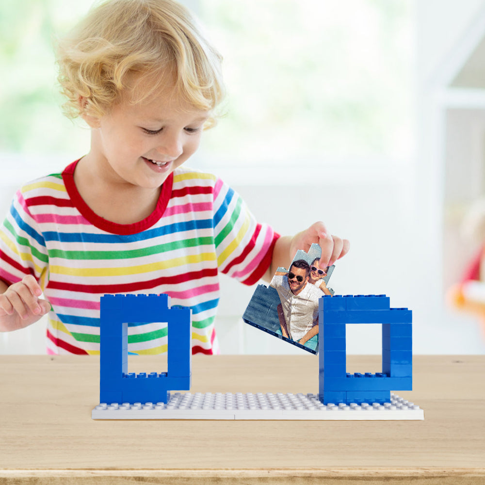 Custom Photo Block Puzzle for Dad
