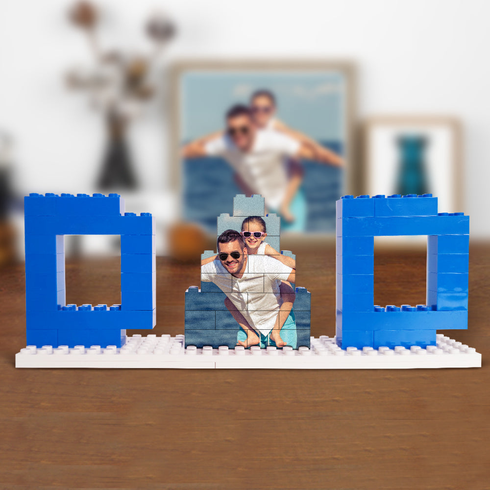 Custom Photo Block Puzzle for Dad