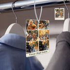 Custom Collage Photo Car Air Freshener - Multi-Photo Mirror Ornament