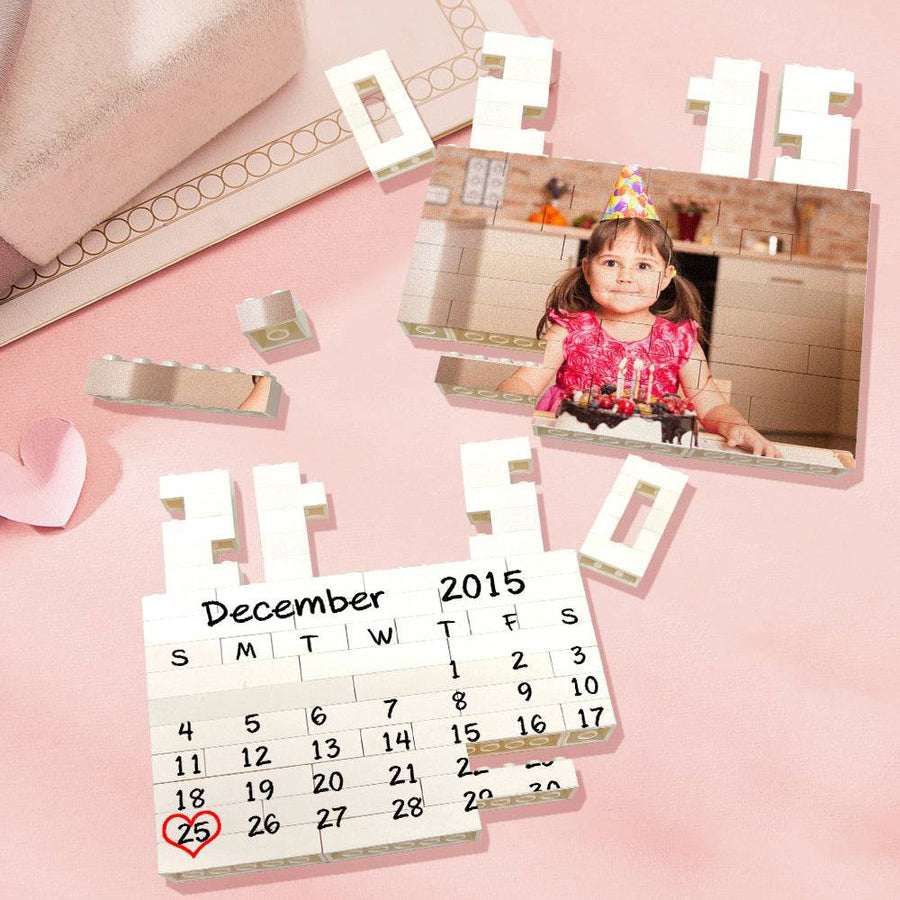 Custom Photo and Year Brick Puzzle