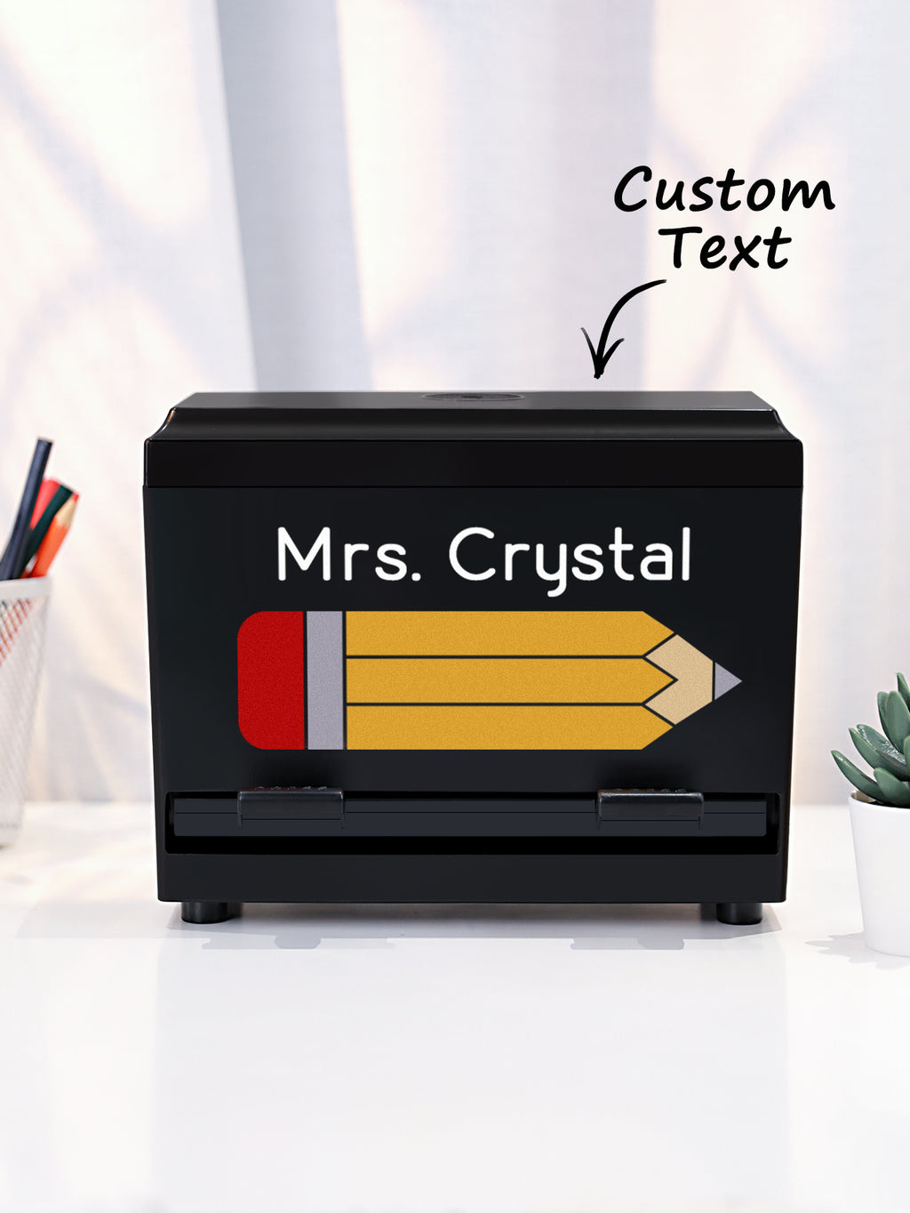 Personalized Pencil Dispenser for Teachers