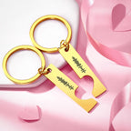 Custom Spotify Code Keychain - Scannable Music Couple Keychains