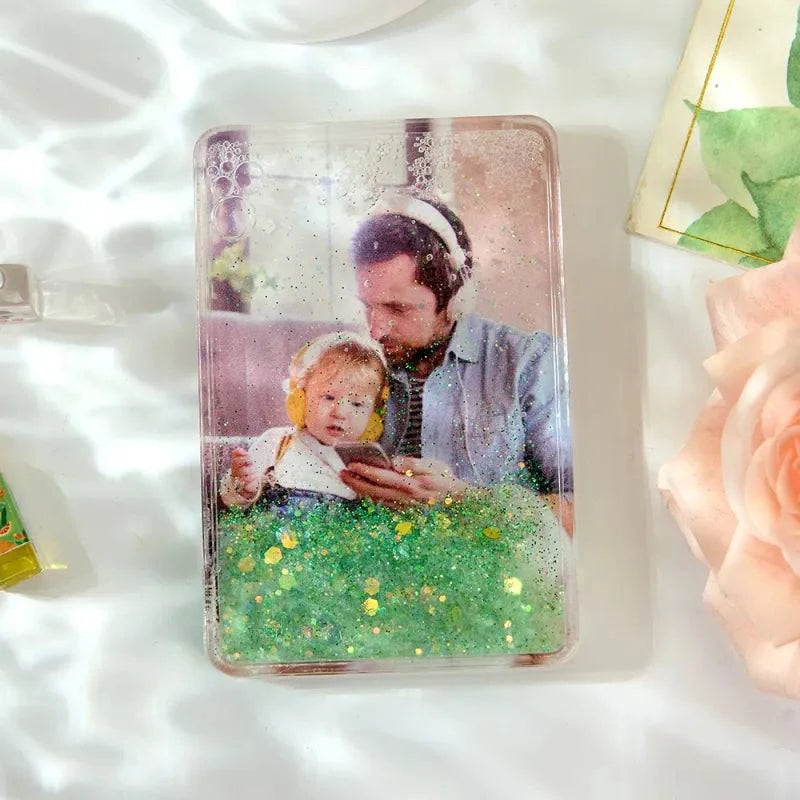 Custom Photo Liquid Sand Magnet