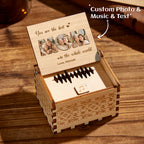 Personalized Audio Music Box For Mom - Custom Voice Recording Gift