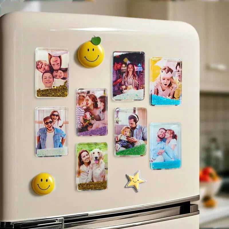 Custom Photo Liquid Sand Magnet