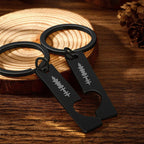 Custom Spotify Code Keychain - Scannable Music Couple Keychains