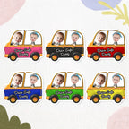 Personalized Drive Safe Car Air Freshener - Custom Photo Ornament