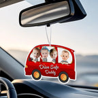 Personalized Drive Safe Car Air Freshener - Custom Photo Ornament