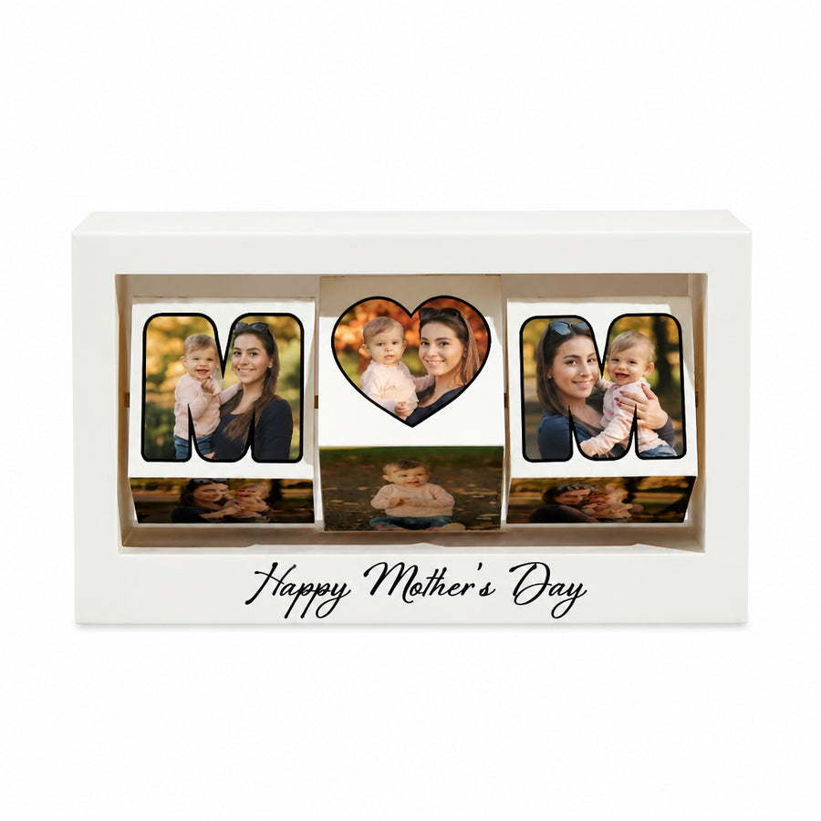 Custom 360° Rotating Photo Display Stand