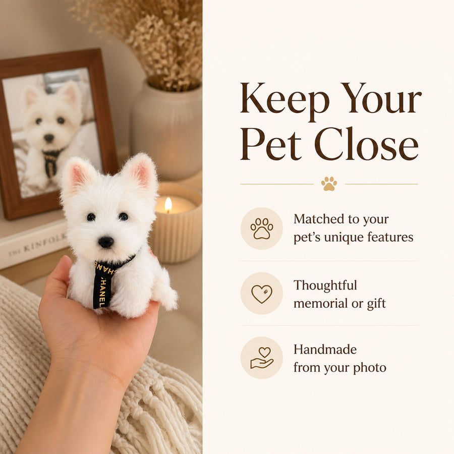 Custom Pet Plush Charm