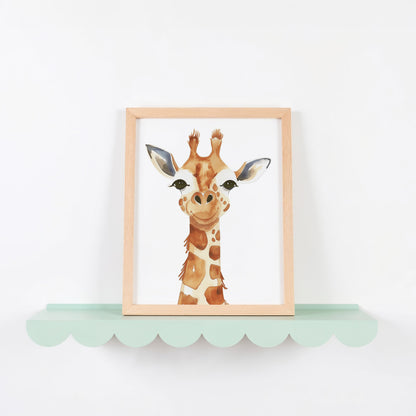 Adorable Giraffe Art Print Nursery Wall Decoration product type