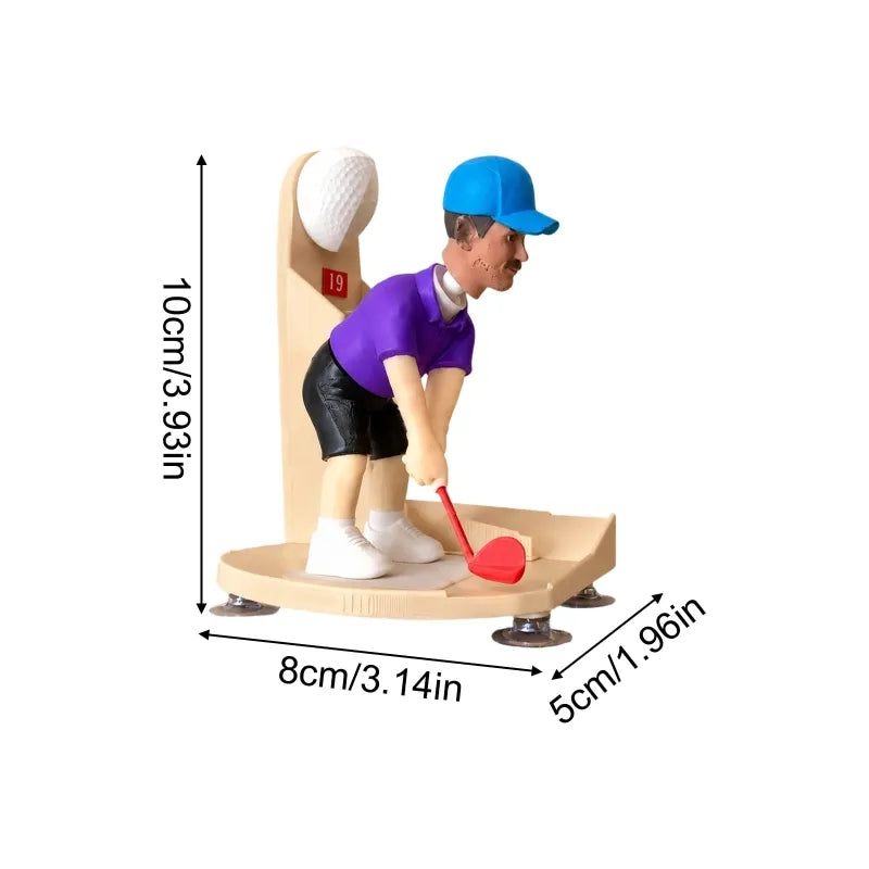 Custom Head Interactive Golf Bottle Opener | Creative Figure Cap Launcher Game for Home Bar & Man Cave Best Gift for Him