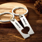 Custom Spotify Code Keychain - Scannable Music Couple Keychains