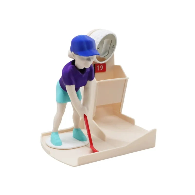 Custom Head Interactive Golf Bottle Opener | Creative Figure Cap Launcher Game for Home Bar & Man Cave Best Gift for Him