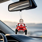 Personalized Drive Safe Car Air Freshener - Custom Photo Ornament