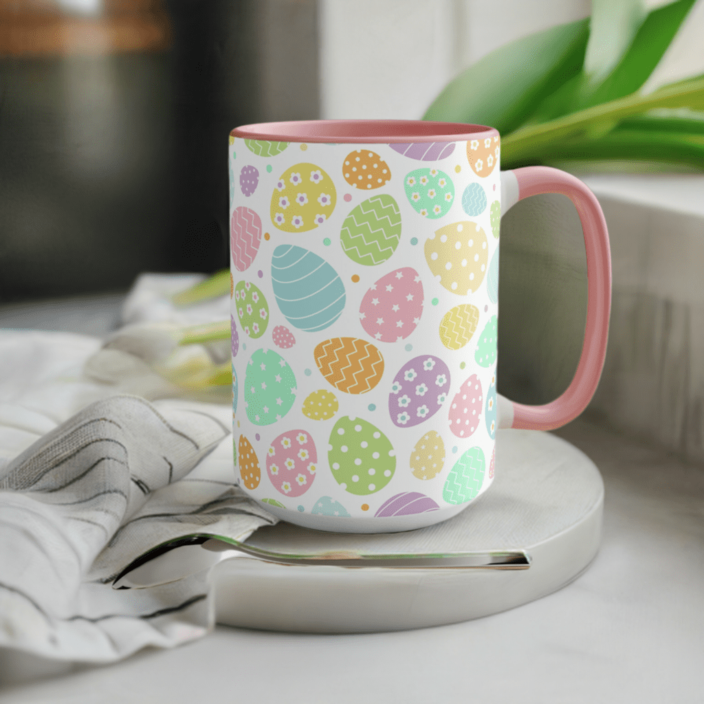 Colorful Easter Eggs Coffee Mug