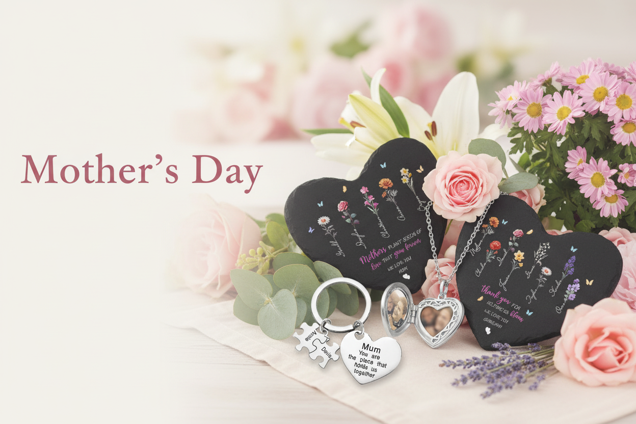Mother's Day Hero Banner with Products