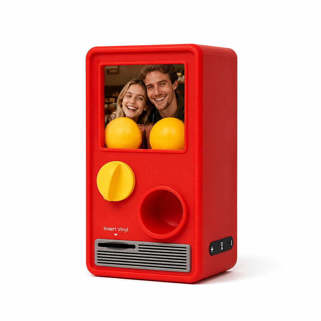 Custom Photo and Song Capsule Music Player · Main product on white background