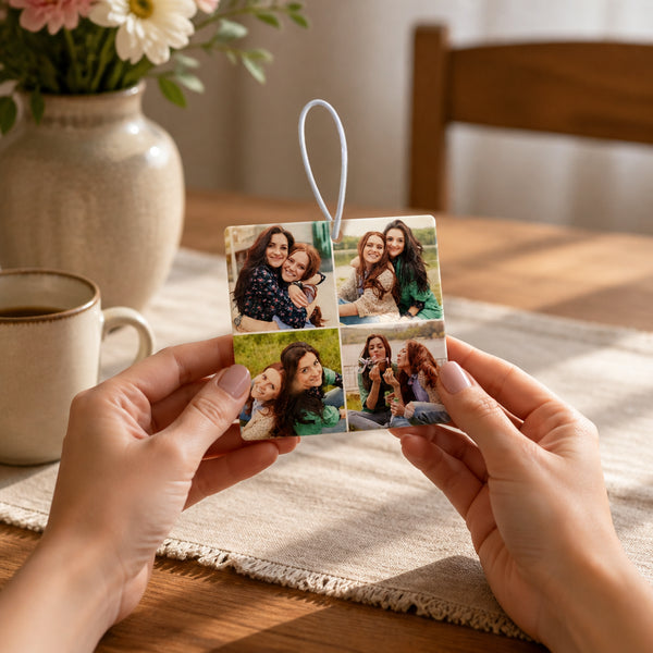 Custom Collage Photo Car Air Freshener
