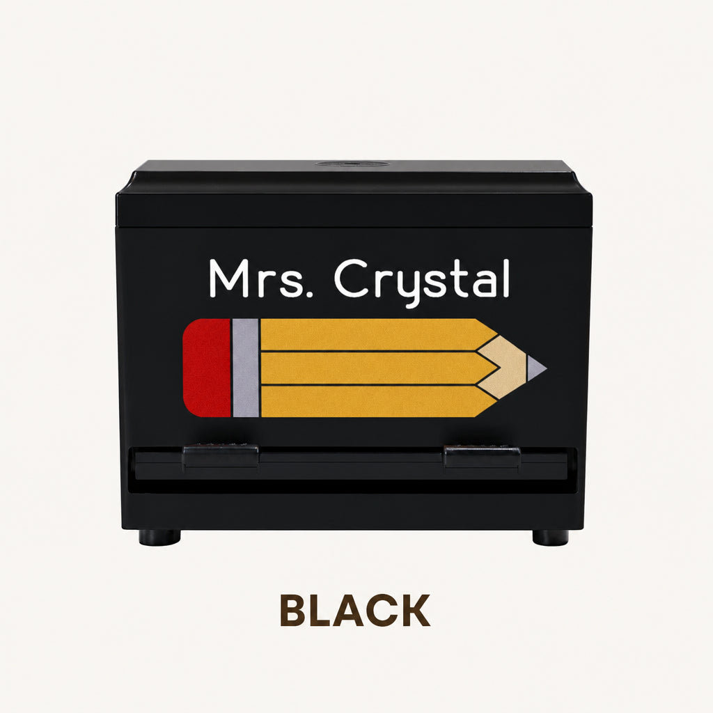Personalized Pencil Dispenser for Teachers · Variant Grid: Available Color