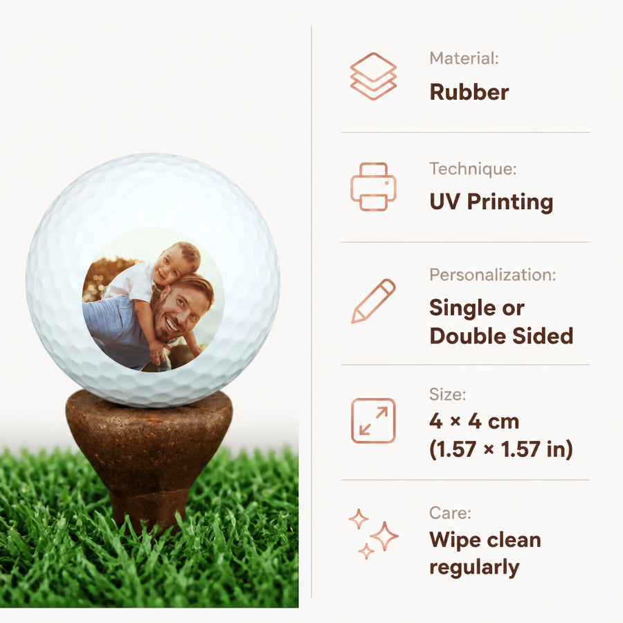 Custom Golf Ball with Photo