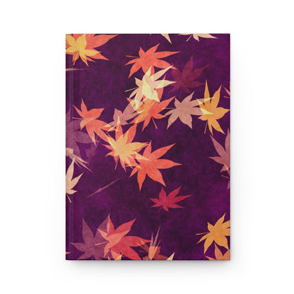 Autumn Leaves Hardcover Journal Matte