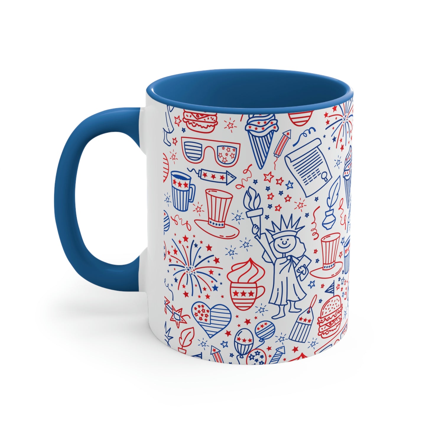 Patriotic America Coffee Mug, 11oz