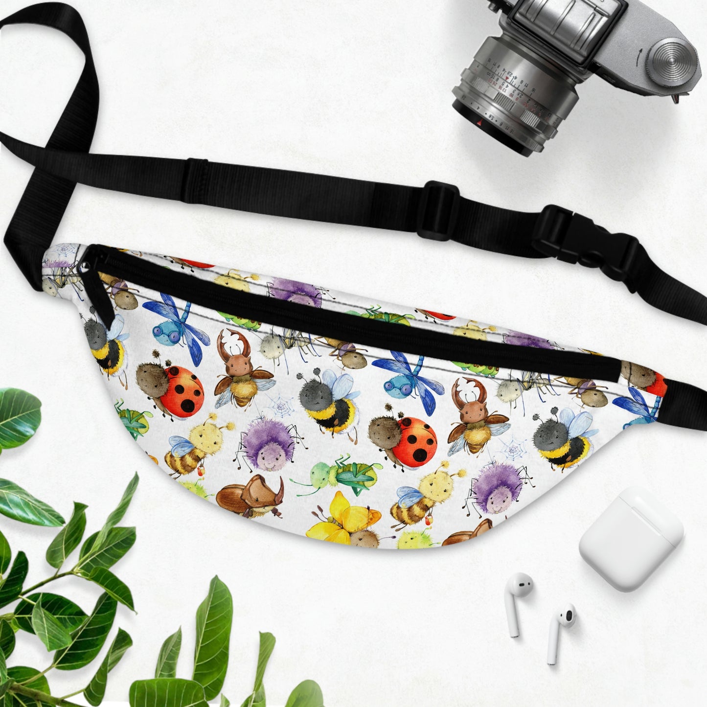 Ladybugs, Bees and Dragonflies Fanny Pack
