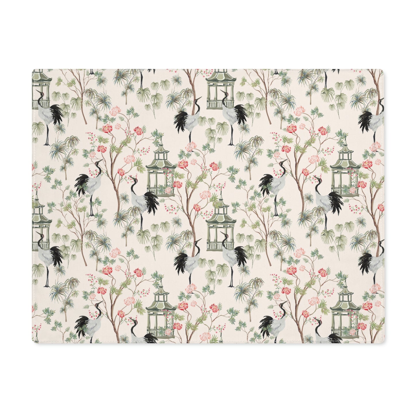 Chinoiserie Rose Trees Placemat