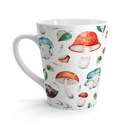 Acorns and Mushrooms Latte Mug