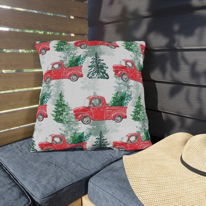 Christmas Tree Farm Outdoor Pillow