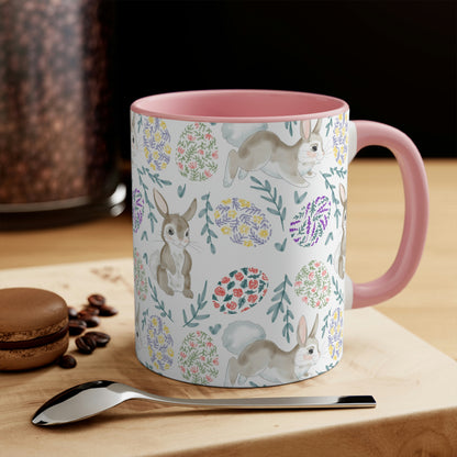 Bunnies and Easter Eggs Coffee Mug