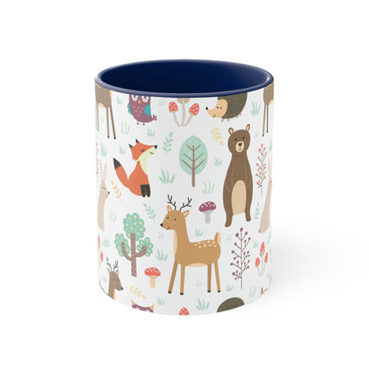 Forest Plants and Animals Coffee Mug, 11oz
