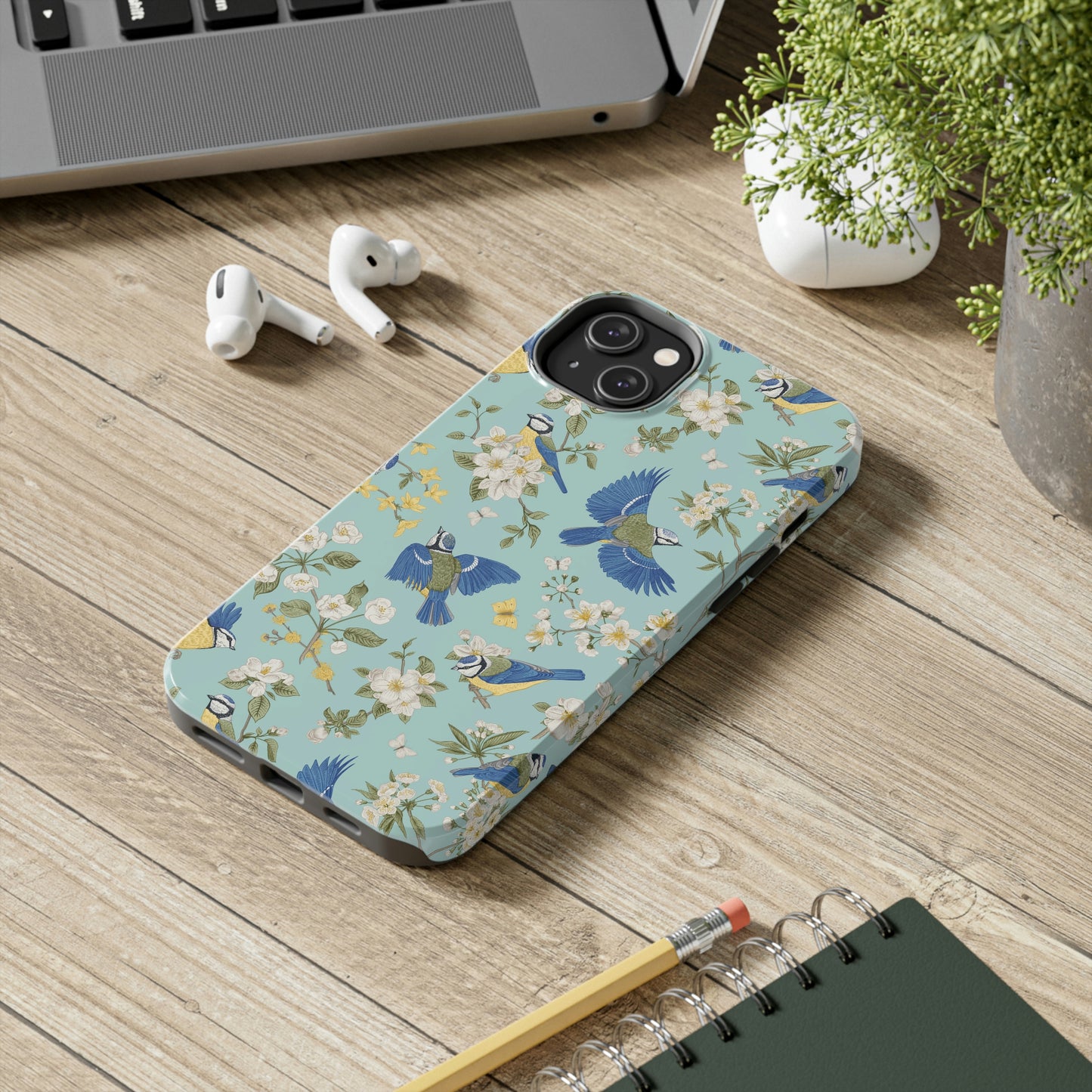 Chnoiserie Birds and Flowers Phone Case