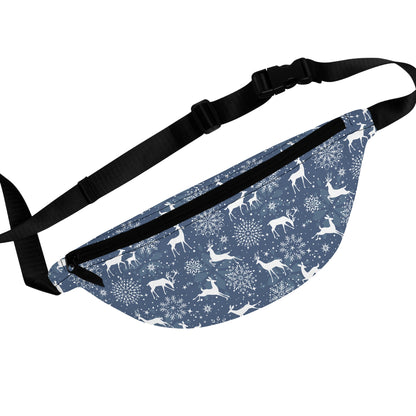 Reindeers and Snowflakes Fanny Pack