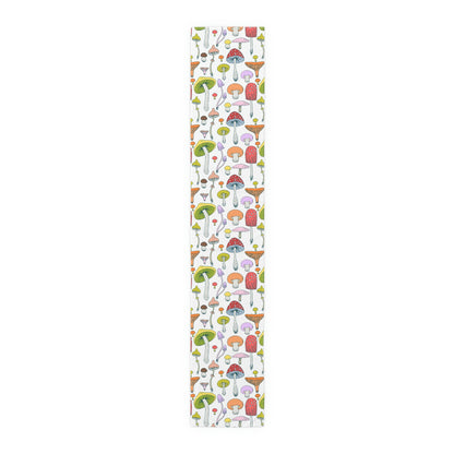 Forest Mushrooms Table Runner (Cotton, Poly)