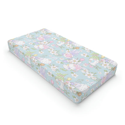 Easter Gnomes Baby Changing Pad Cover