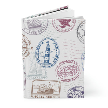 Vintage Nautical Objects Hardcover Journal Matte