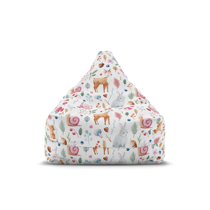 Fairy Forest Animals Bean Bag Chair Cover