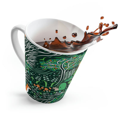 Emerald Forest Latte Mug