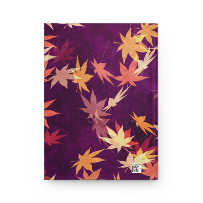 Autumn Leaves Hardcover Journal Matte